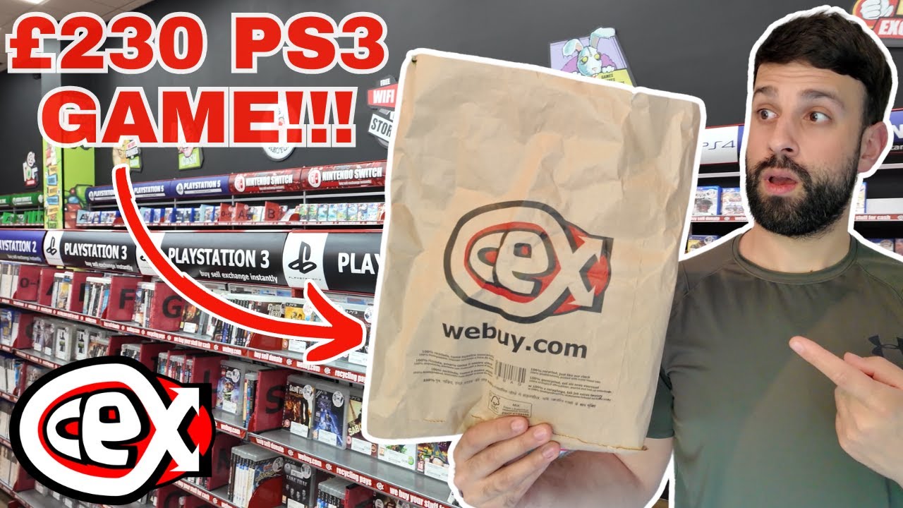 I Bought the Most EXPENSIVE PS3 Game at CEX… £230!!!