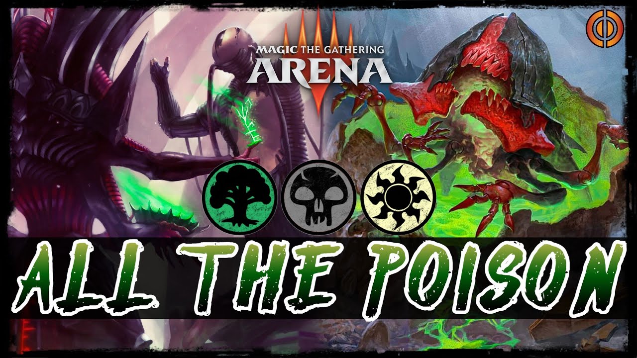 ALL OF THE POISON | MTG Arena - Abzan Toxic Aggro Posion Counters Standard Deck