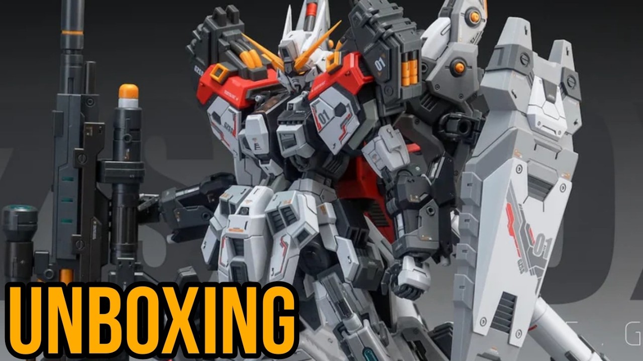 GZSS-OX-001 REGUS - 1/100 ZZA Model Kit UNBOX REVIEW