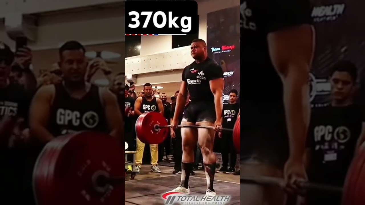 370kg no Levantamento Terra do Bitelo
