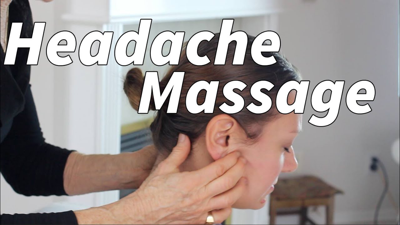 How to Massage a Headache Away - Massage Moments