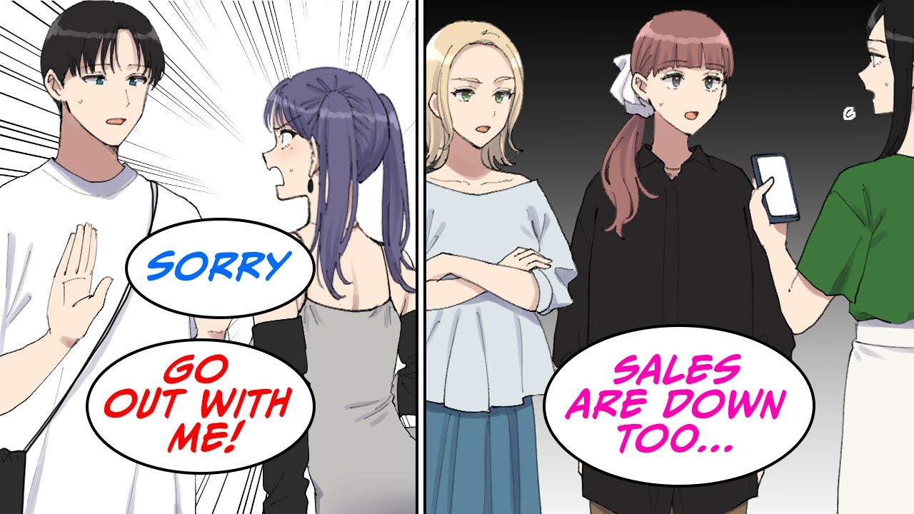 My customer asked me out on a date, but then... [Manga Dub]