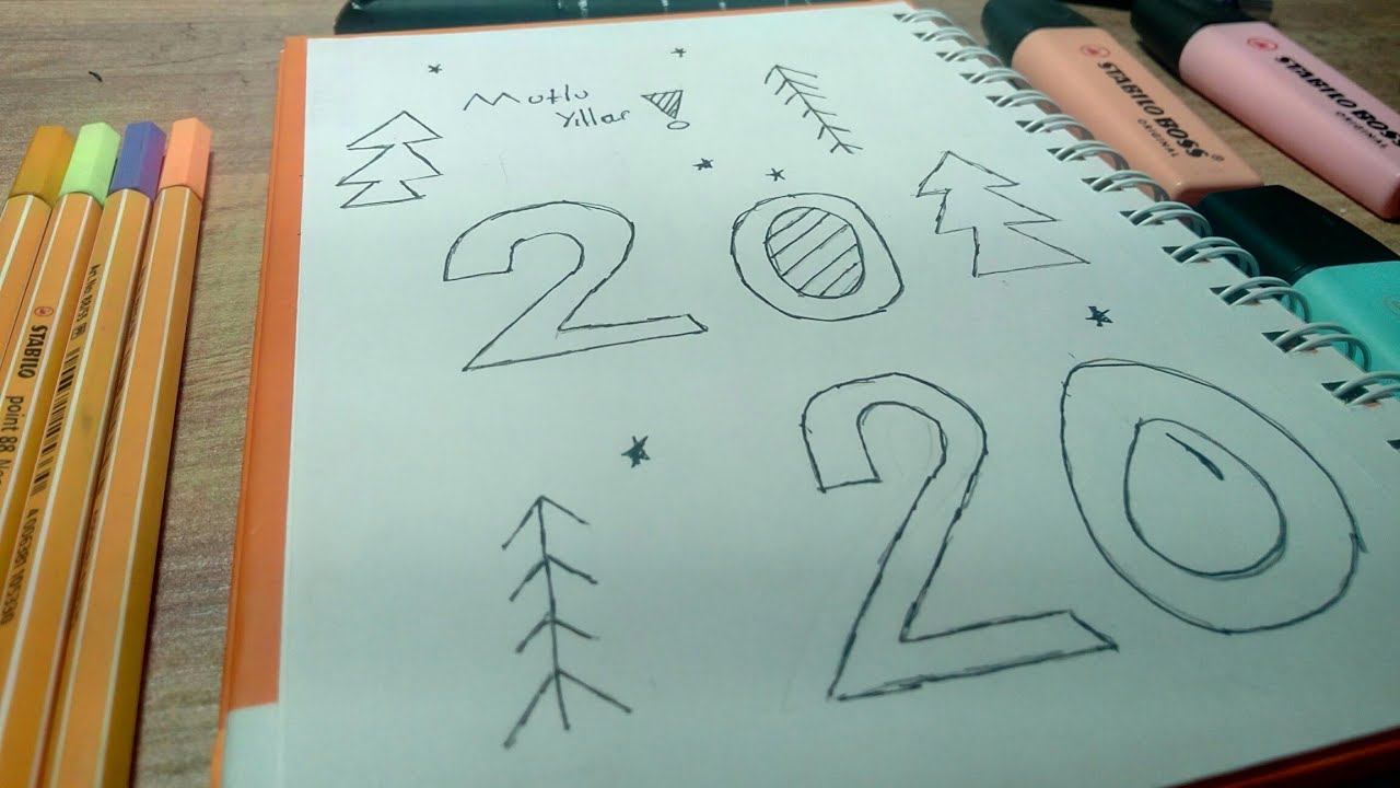 Ocak bullet Journal 2020/January bullet journal 2020