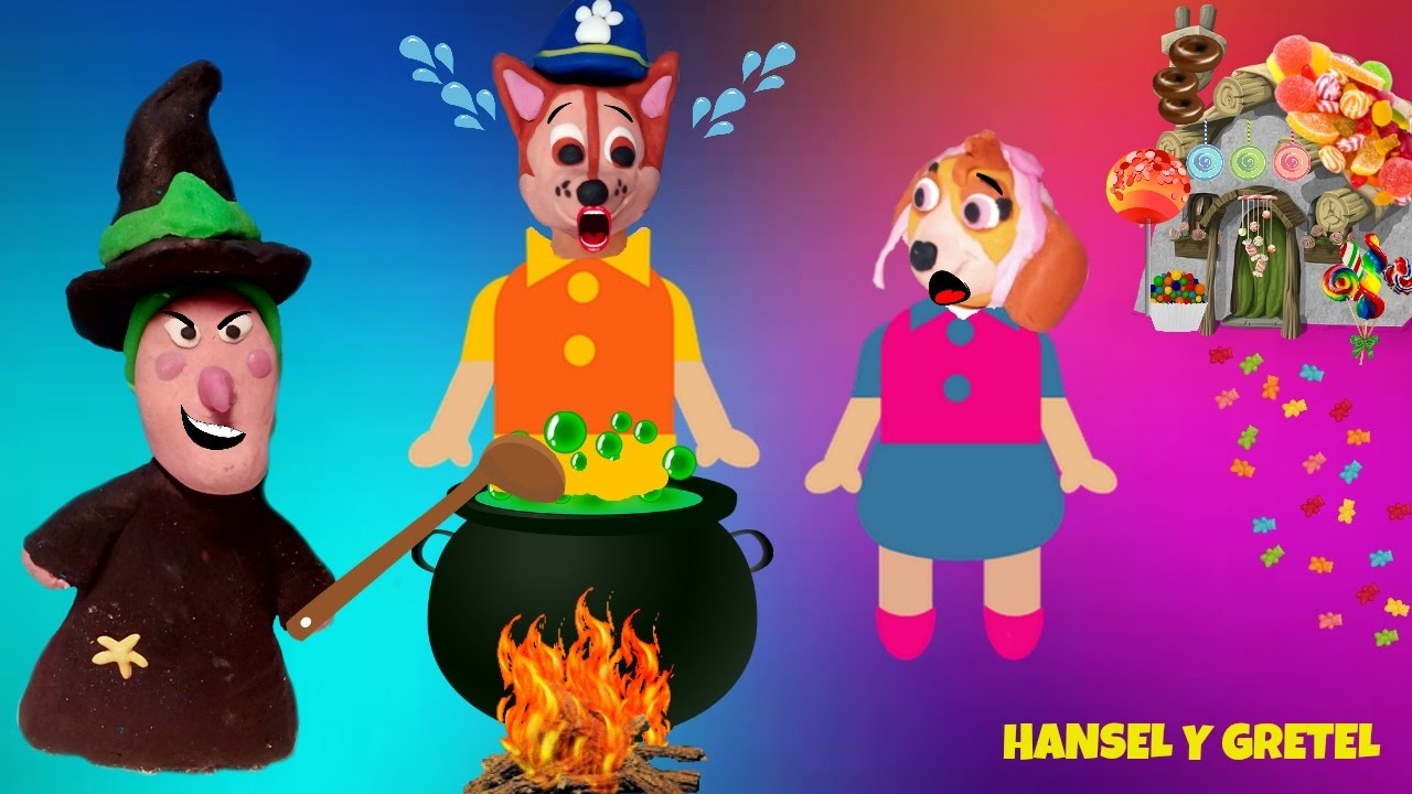 HANSEL Y GRETEL 🍭 Cuento Infantil 🍫 La Casita de Chocolate 🍫 Cuentos Infantiles PATRULLA CANINA