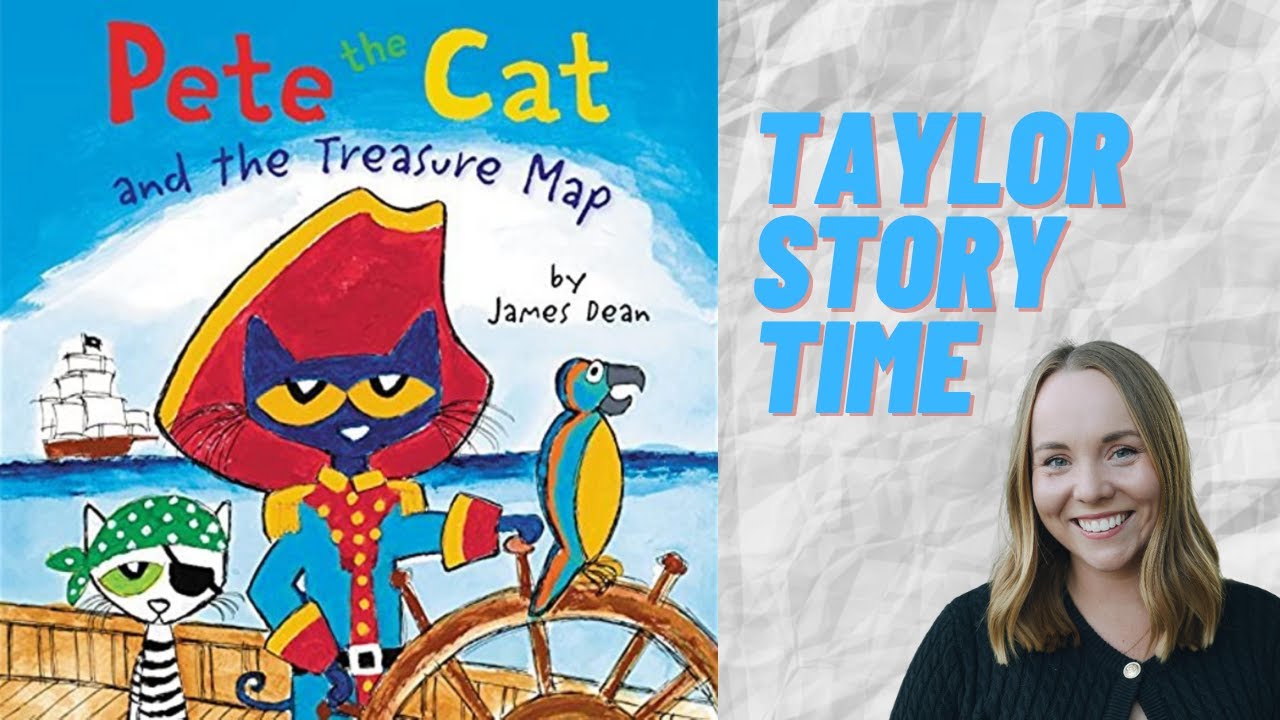 READ ALOUD BOOK | 🐱 Pete the Cat and the Treasure Map 🗺️ | Fun Pirate Story for Children