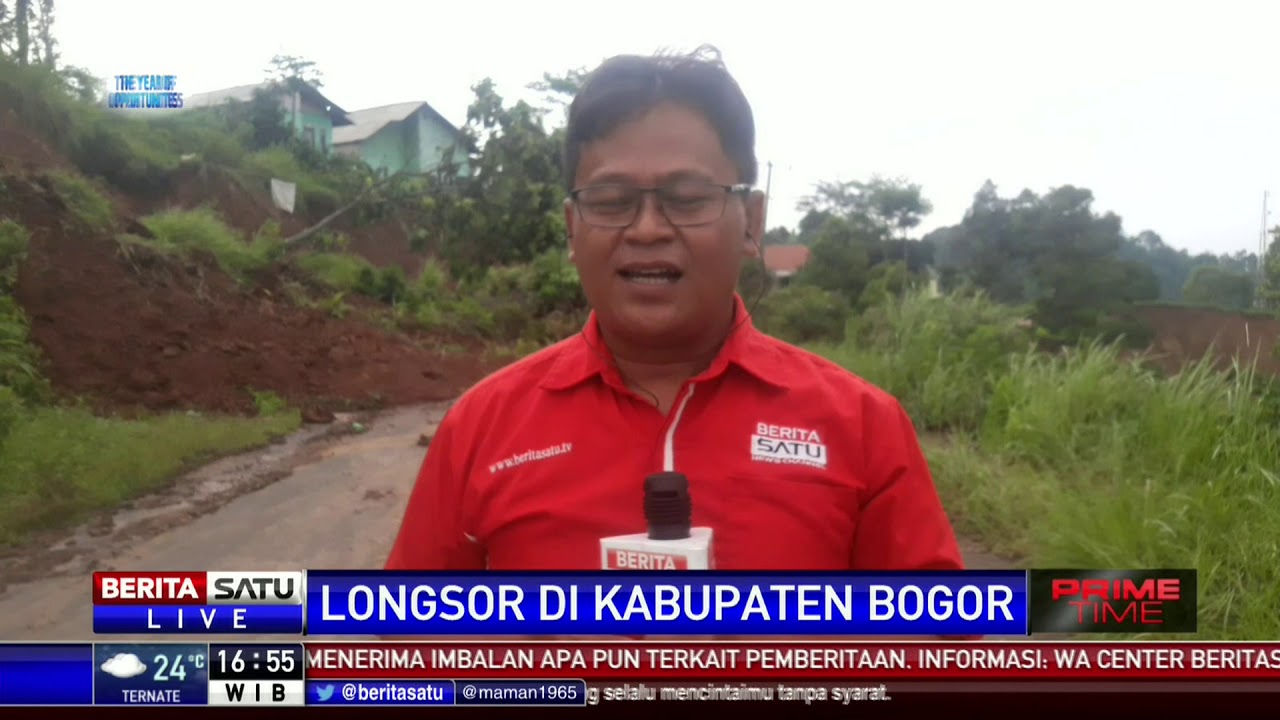 Tak Ada Jalan Alternatif, Akses Cigudeg-Sukajaya Lumpuh