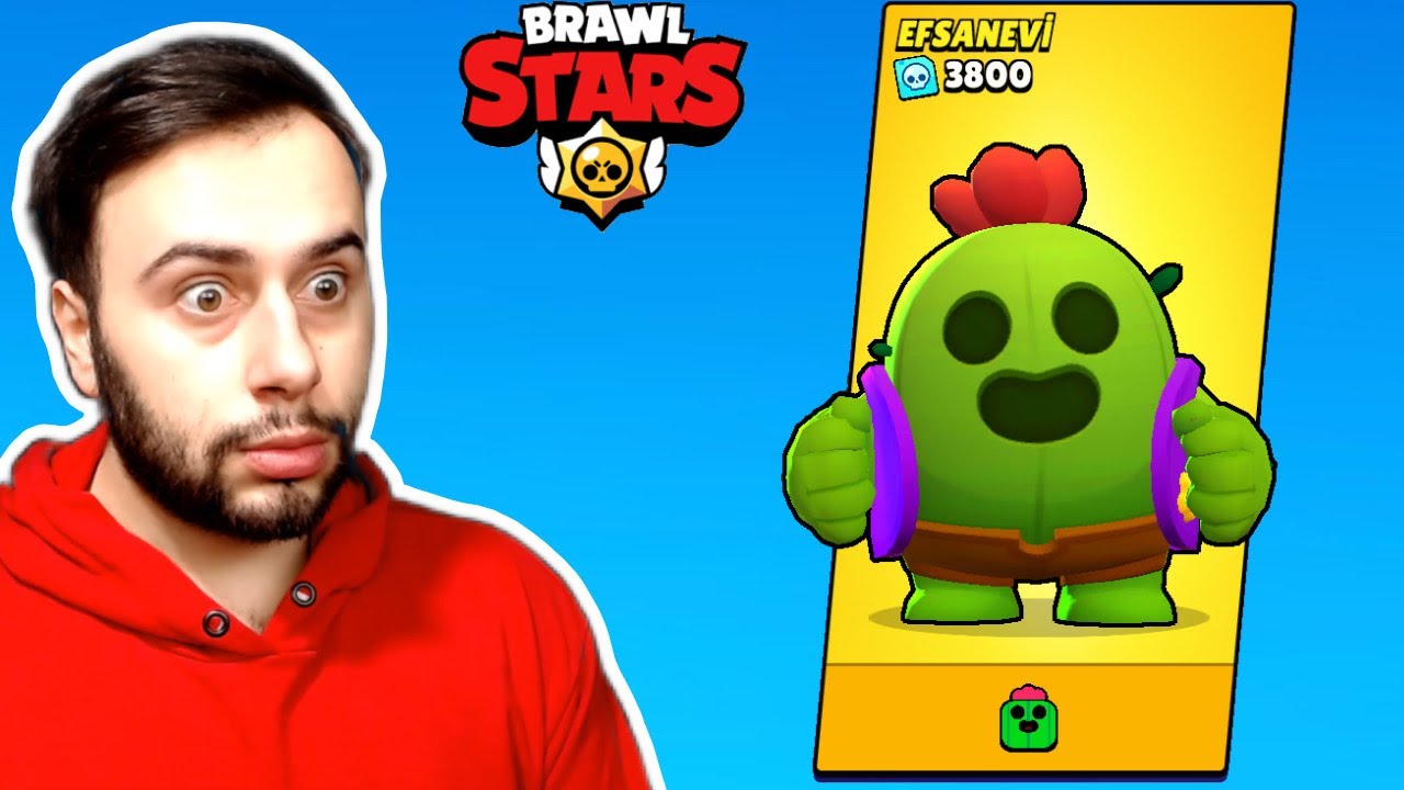 FAKİR HESABA EFSANEVİ KARAKTER SPİKE GELDİ 🤩 - BRAWL STARS