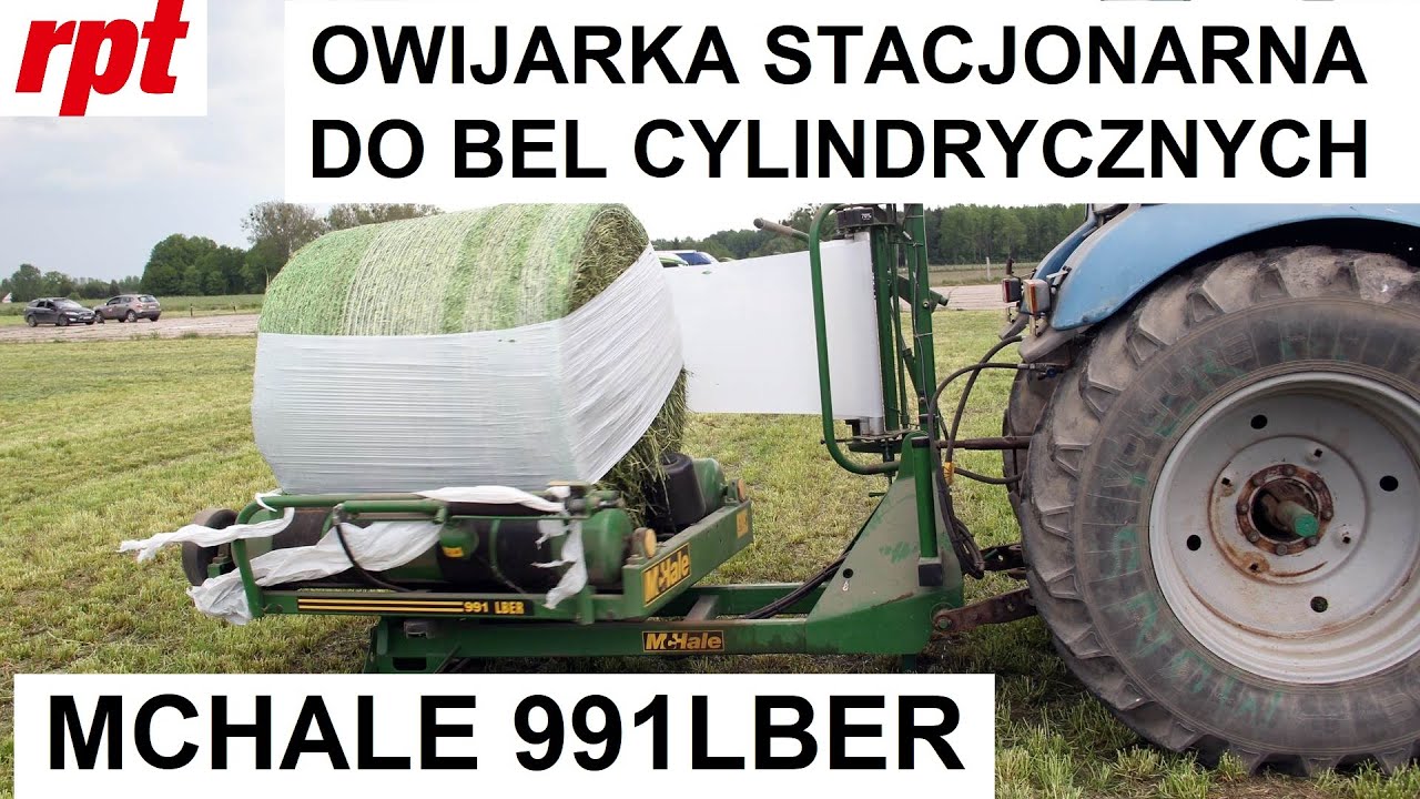 Stacjonarna owijarka McHale 991LBER