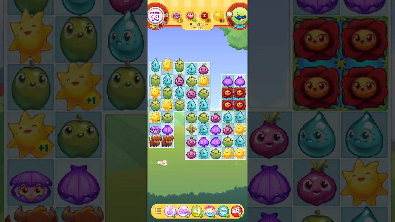 Farm Heroes Saga fase 2.049 # farmheroessaga