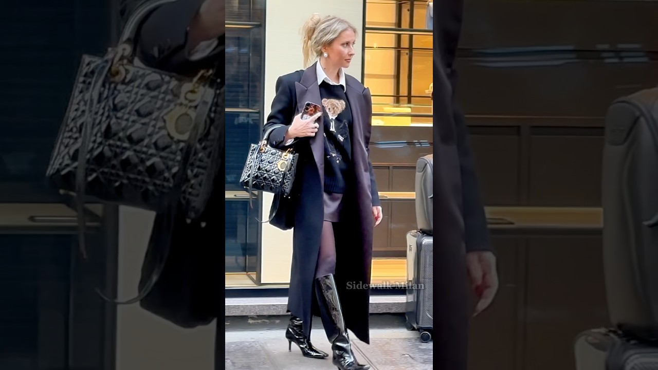 Elegant Street Style in Milan | Daily Dose Of Fashion #milanfashion #fashiontrends #milan #fashion