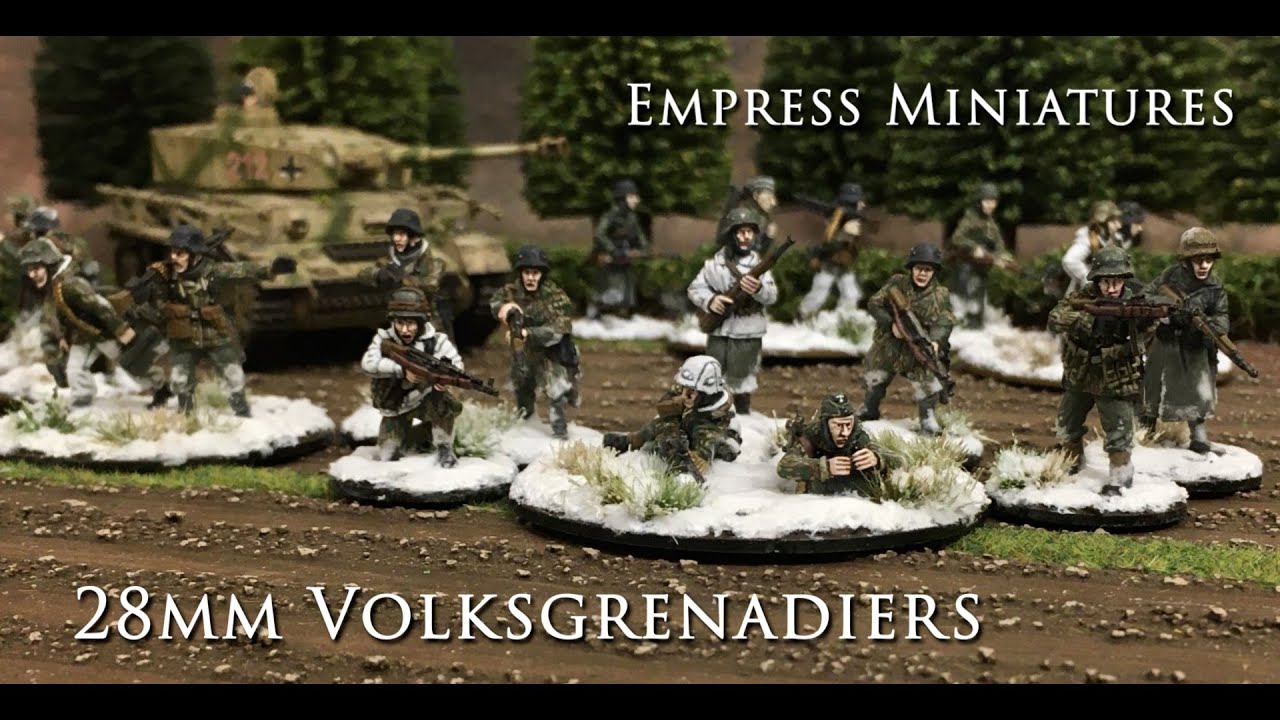 28mm WW2 Volksgrenadiers