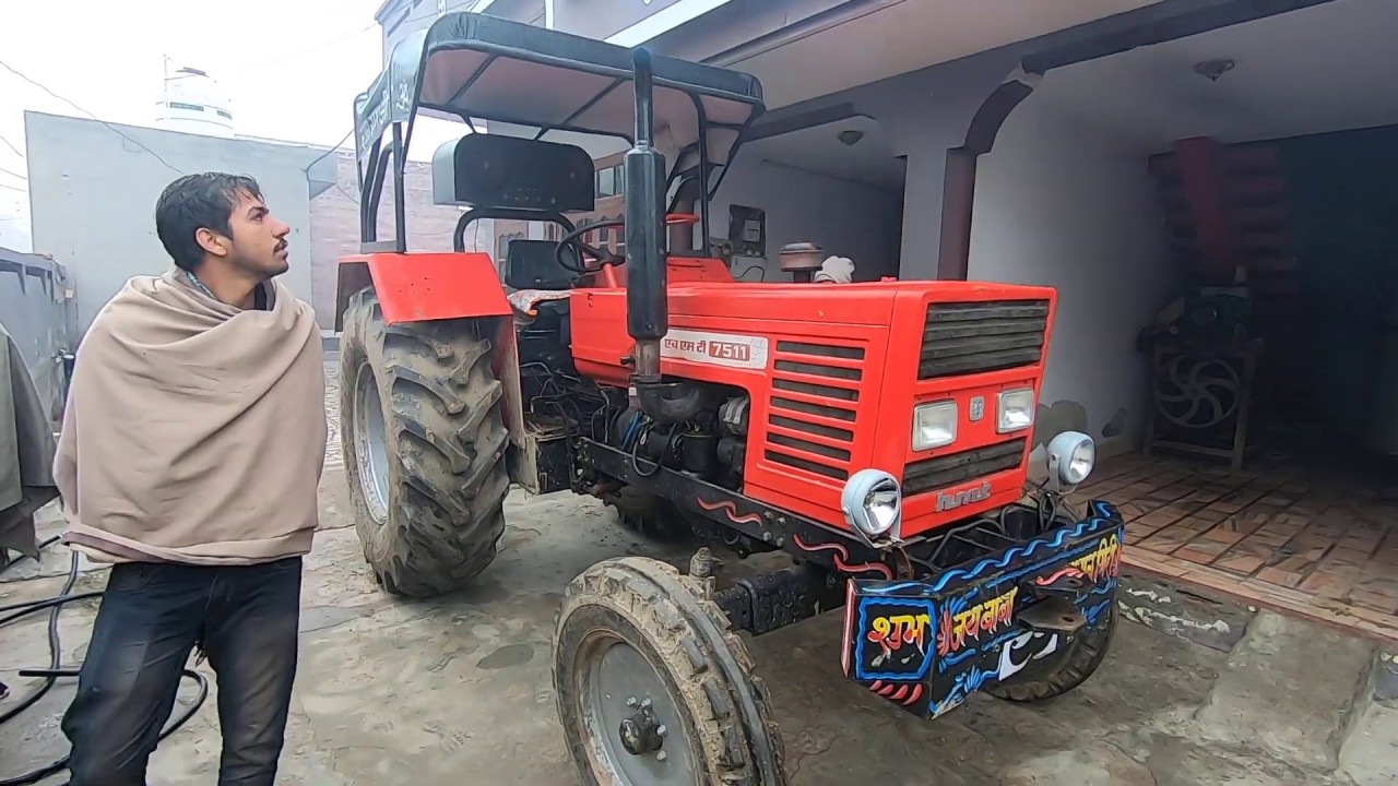HMT 7511 tractor Over view
