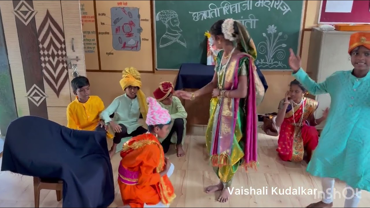 पोवाडा,इयत्ता सहावी ,शाळा भोके मायंगडेवाडी