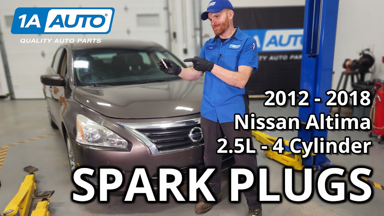 How to Replace Spark Plugs 2012 2018 Nissan Altima (2.5L)