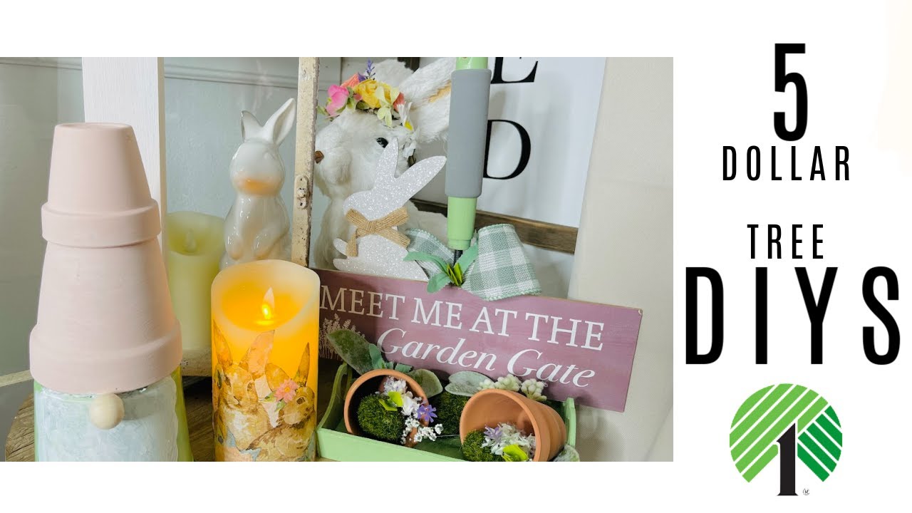 🌿(NEW!!) 5 DIY~ Cottage GARDEN + CROSS~ Dollar Tree DECOR CRAFTS 🌿 17 Olivias Romantic Home