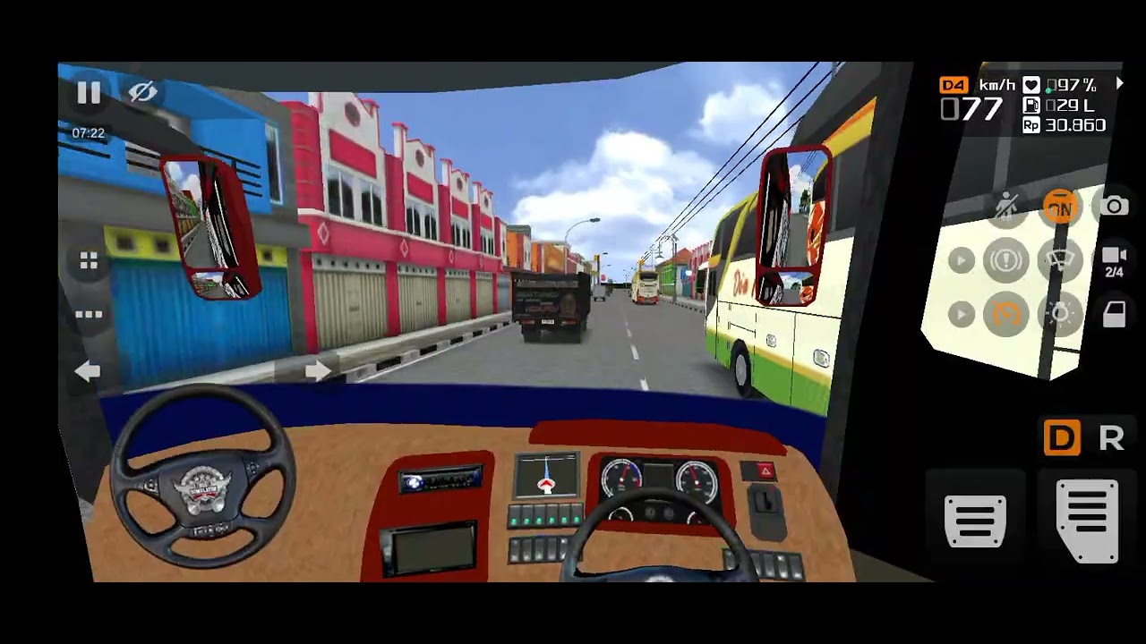 Dangerous Dubai Road | Ep 7 | Bus Simulator Indonesia | The Gamer Sifat 