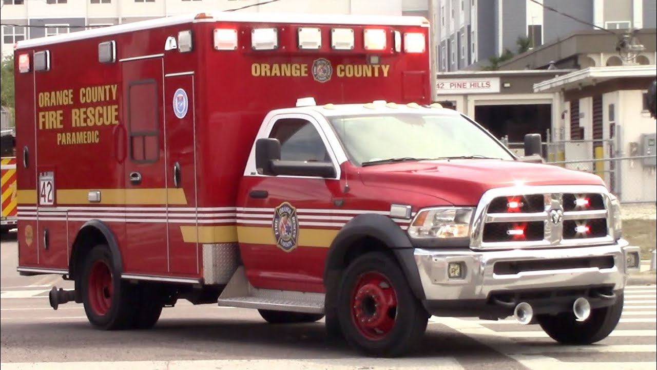 Orange County Fire Rescue 42 Responding 4-22-25