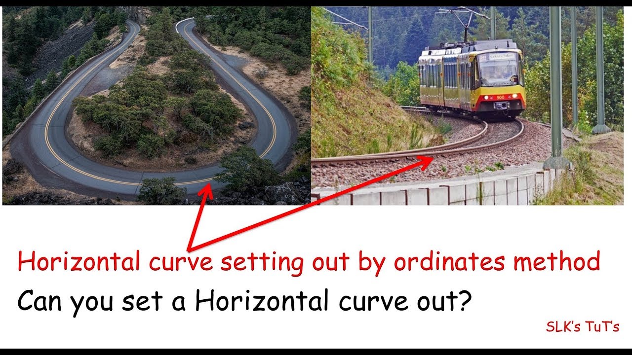 Curve setout by ordinates method.