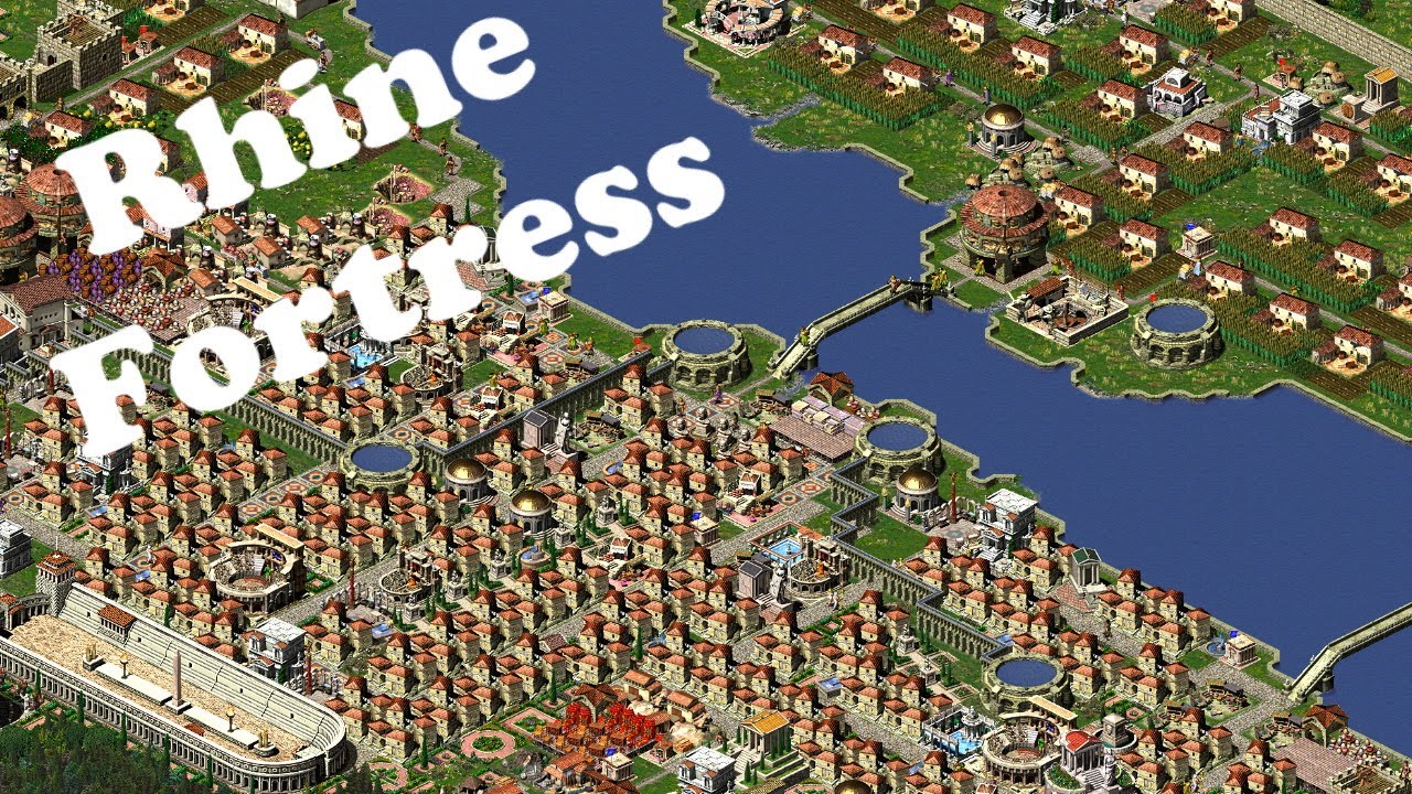 Caesar III Custom Map - Rhine Fortress