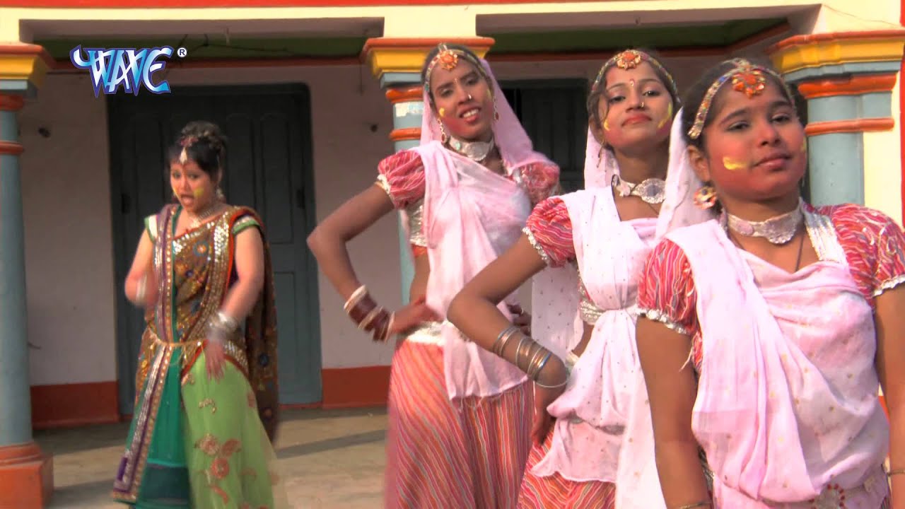 जीजा देदा लहंगा में रंगवा -  Holi Songs Rang barse Bhige Chunar Wali | Anu Dubey Holi 2021
