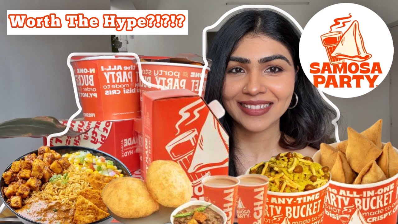 UnSponsored Review: Samosa Party | I Tried 10 Items 🫣🥲