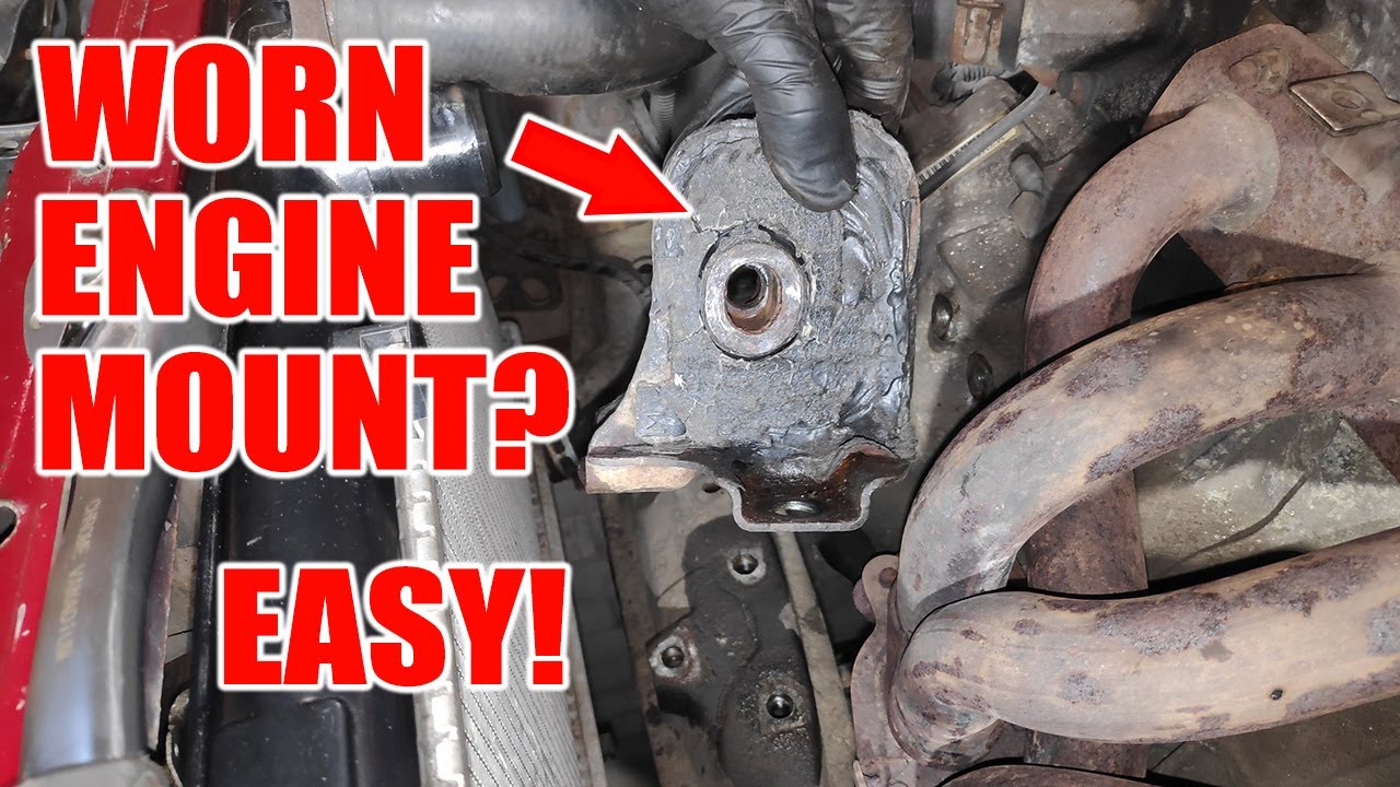How To Replace Front Engine Mount | Honda Prelude