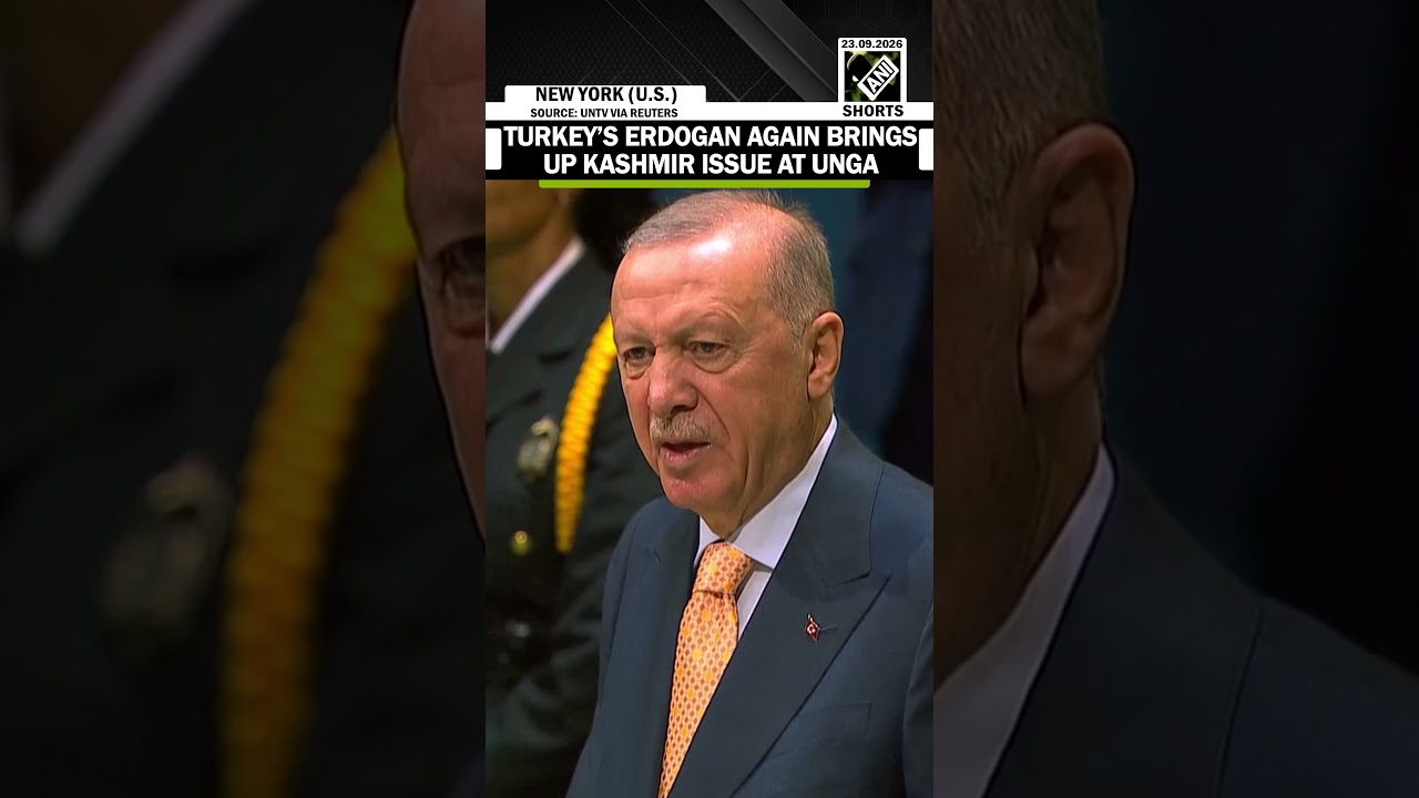 Turkey&rsquo;s Erdogan Again Brings Up Kashmir issue at UNGA after Mecca Pact with Pakistan
