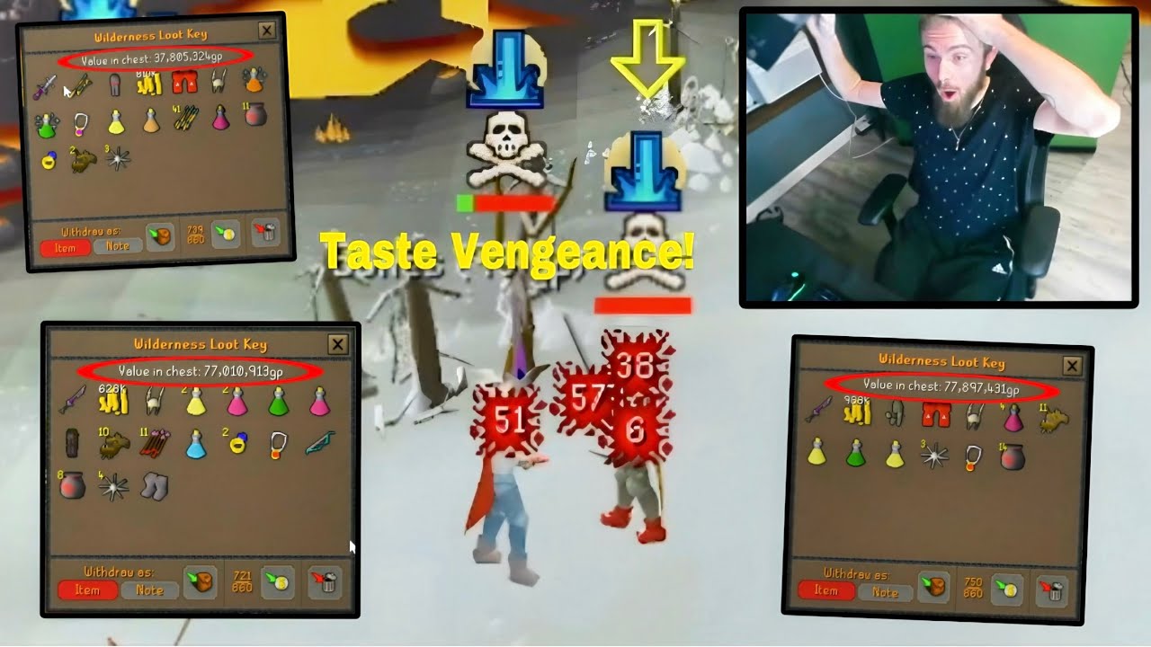 I STACKED 200M+ My First Time PKing OSRS!