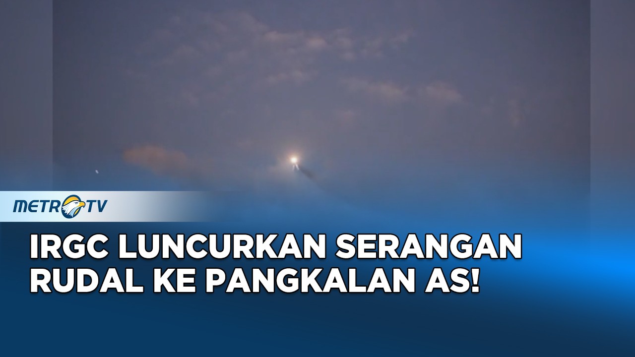 IRGC Luncurkan Serangan Rudal, Iran Balas Serangan AS-Israel!