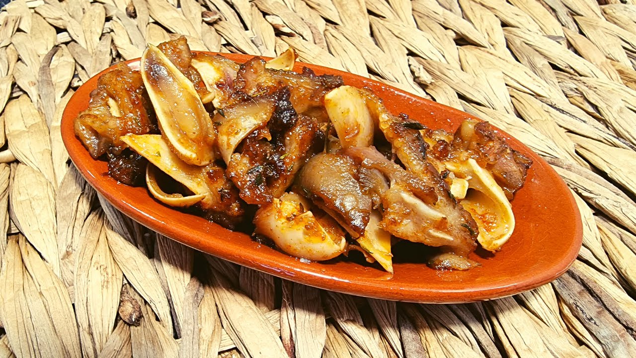 OREJA de cerdo a la PLANCHA | Típica TAPA y ración de BAR