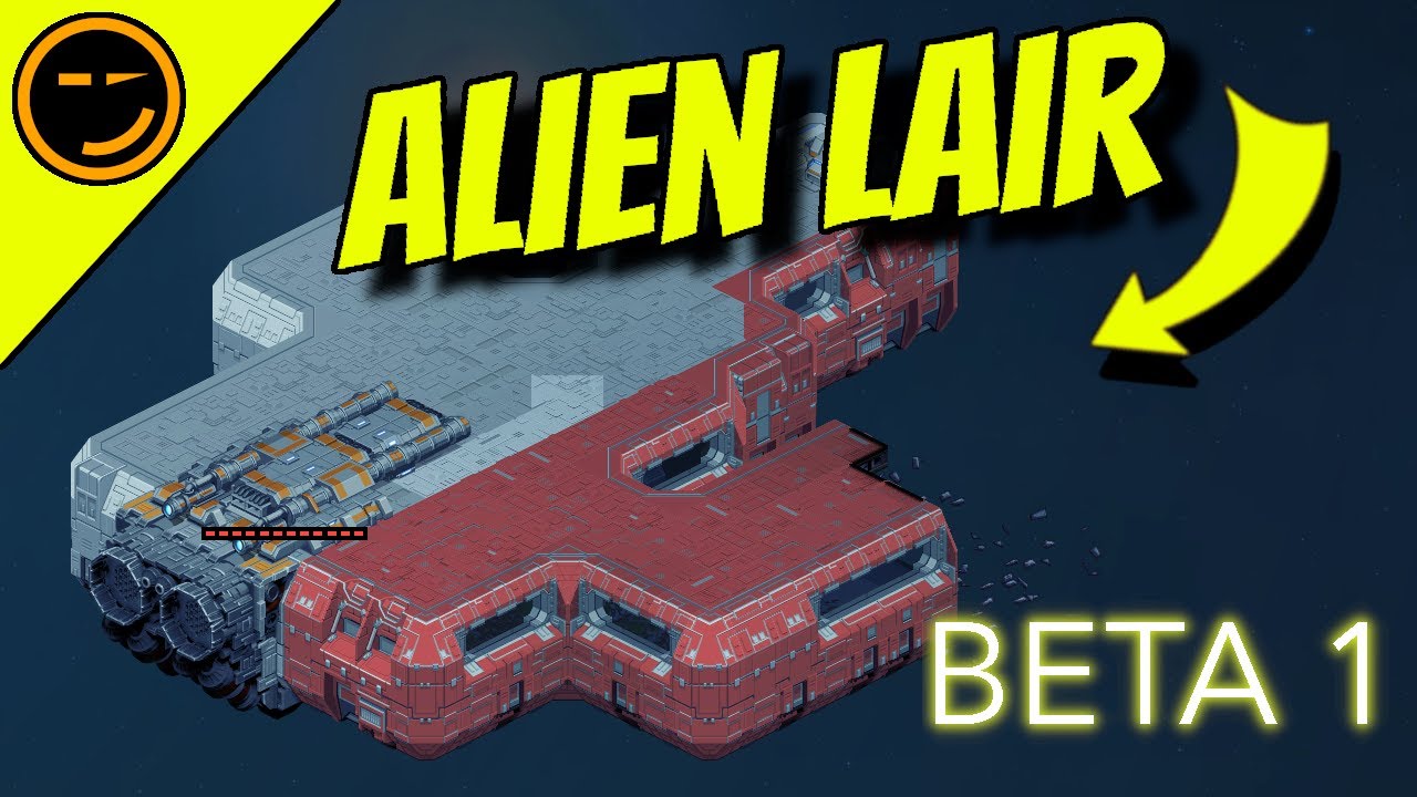 Outbitten and Outclawed when stroming our first alien lair, AGAIN! Space Haven, Beta 1