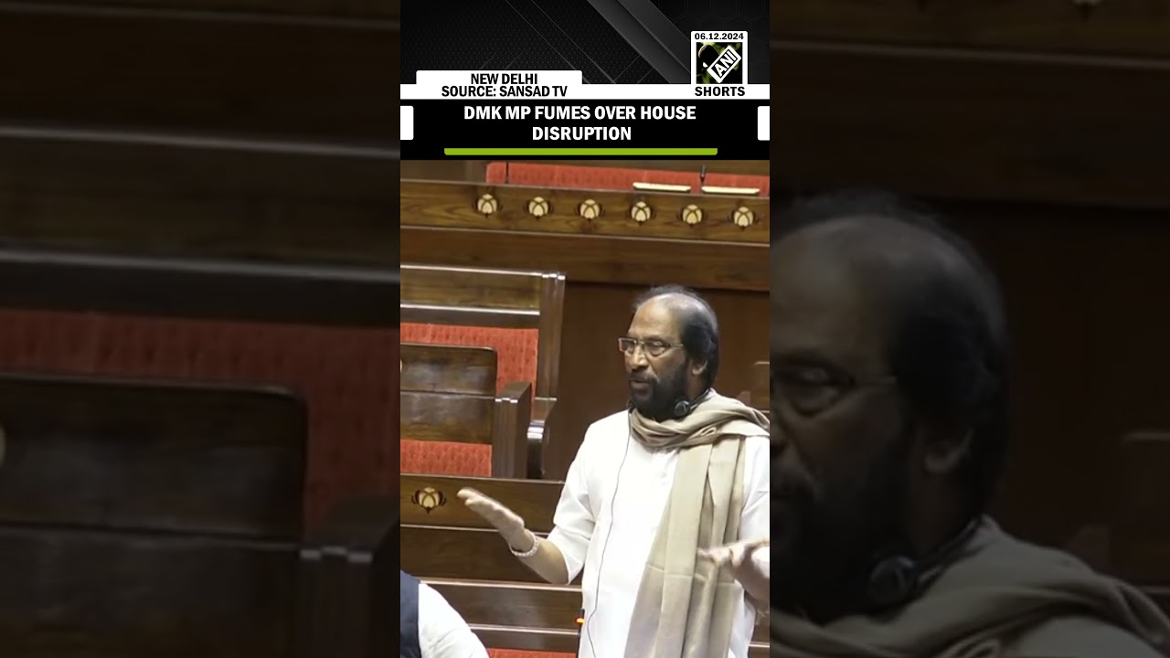 DMK MP Tiruchi Siva alleges a minister of creating ruckus in Parliament, fumes in anger