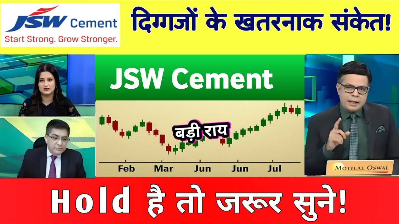 JSW Cement Share Latest News | JSW Cement Share Latest News Today | JSW Cement Analysis 29 September