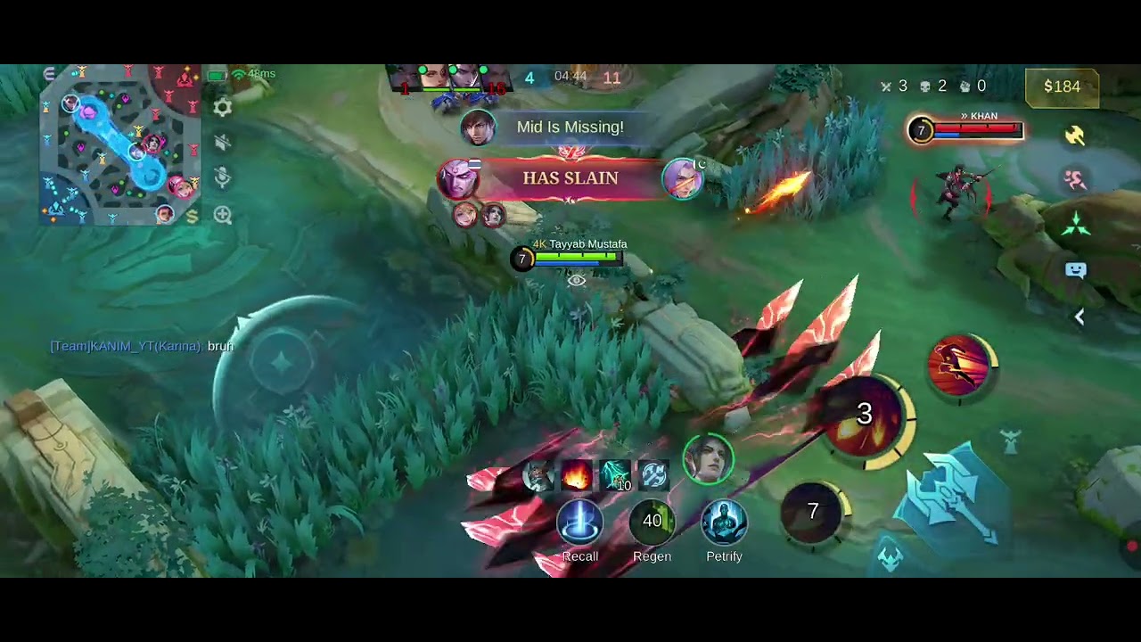 MLBB GUSION K' gameplay || worst game ever||