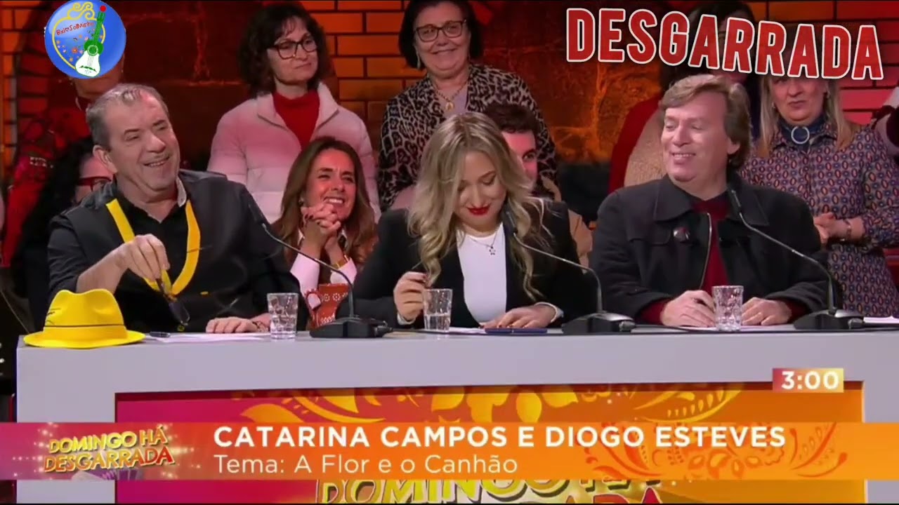 Desgarrada💥Catarina Campos & Diogo Esteves🌶A Flor e o Campo no Domingo Há Desgarrada