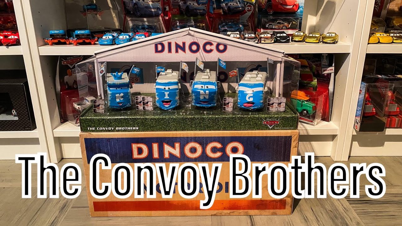 Disney Cars THE CONVOY BROTHERS DINOCO FANS CALIFORNIA D23 2013 lim. 1.000 | disneycarsgermany