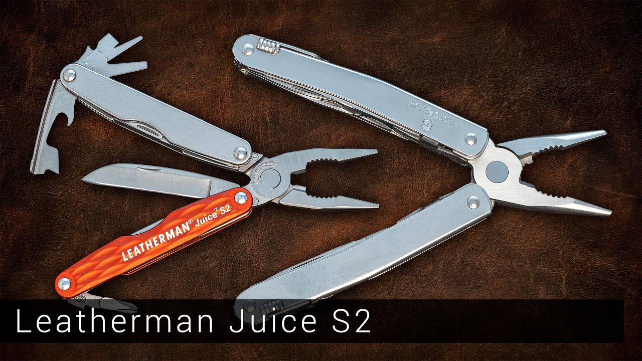 Leatherman Juice S2 vs. Victorinox SwissTool Spirit - Multitools