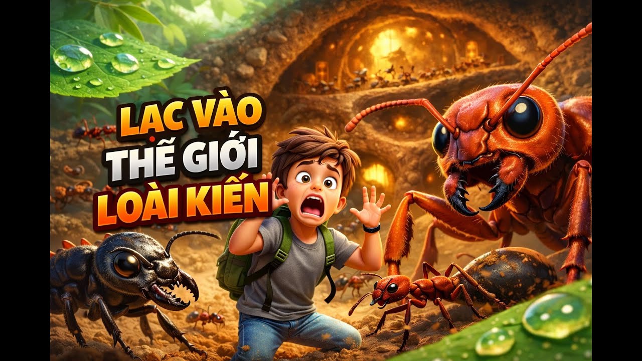 Lạc vào thế giới loài kiến