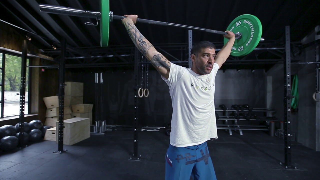 Workout por Tin Castro (9 ejercicios con Barra y Discos)
