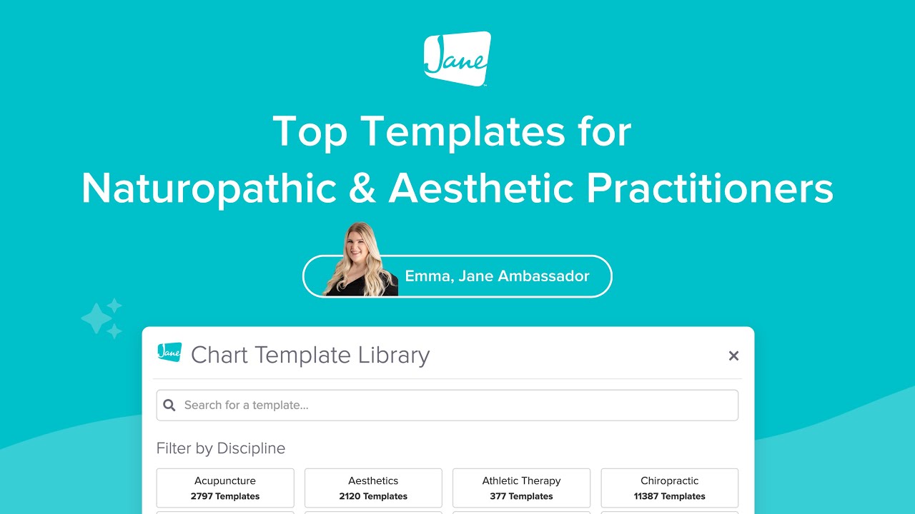 Top Templates for Naturopathic and Aesthetic Practitioners #janeapp #charting #notetaking
