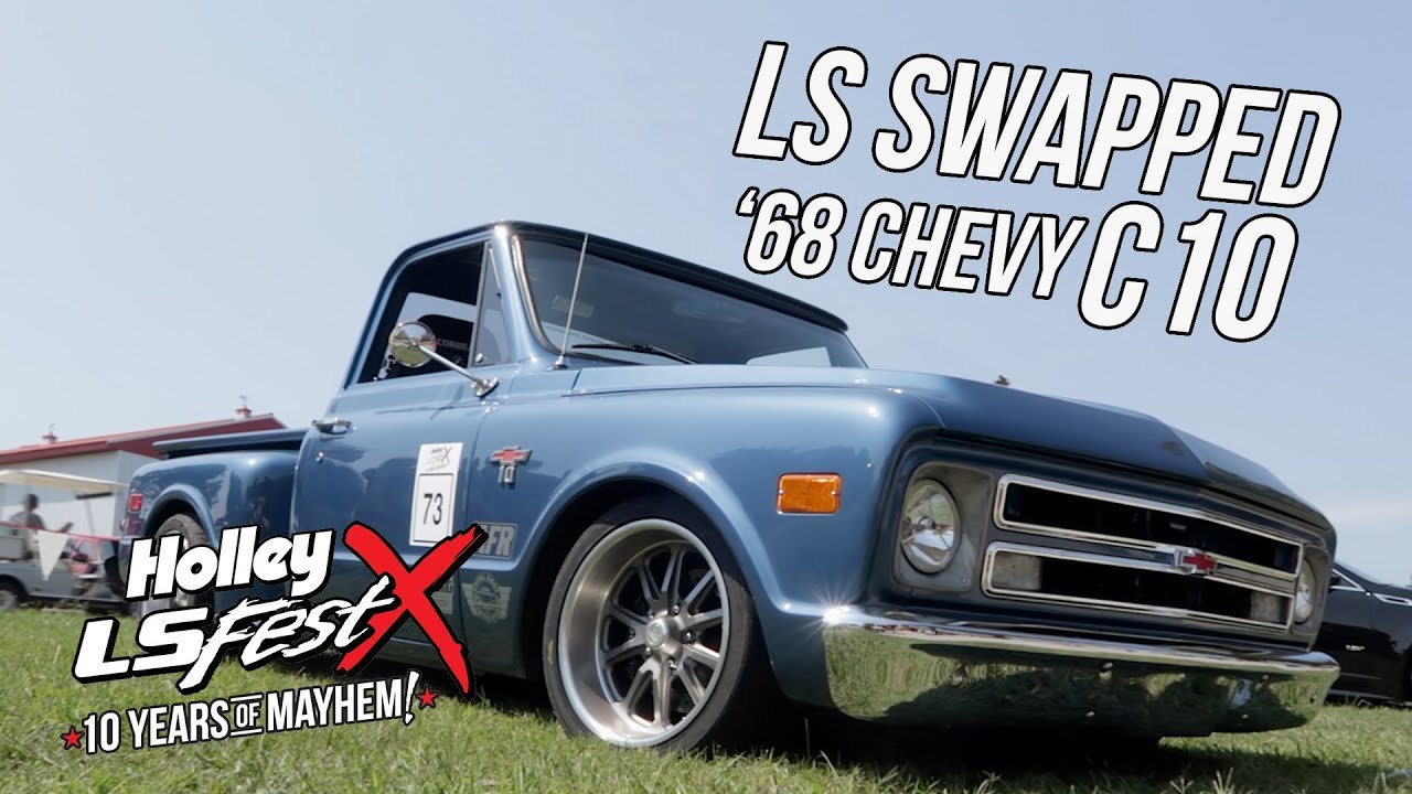 LS1 Swapped '68 Chevy C10 at LS Fest 2019