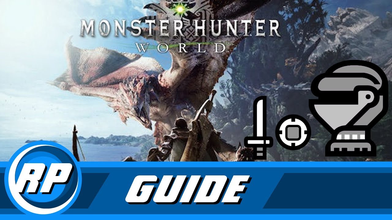 Monster Hunter World - Sword and Shield Armor Progression Guide (Obsolete by patch 12.01)