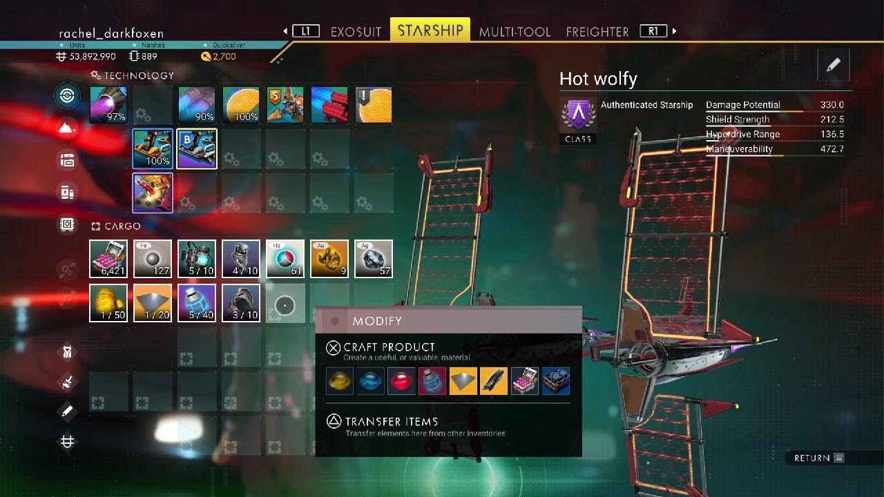 No Man's Sky exploring mission