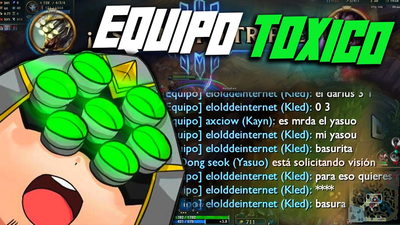 CARREO a un EQUIPO TOXICO con MAESTRO YI SUPPORT 🔥😎