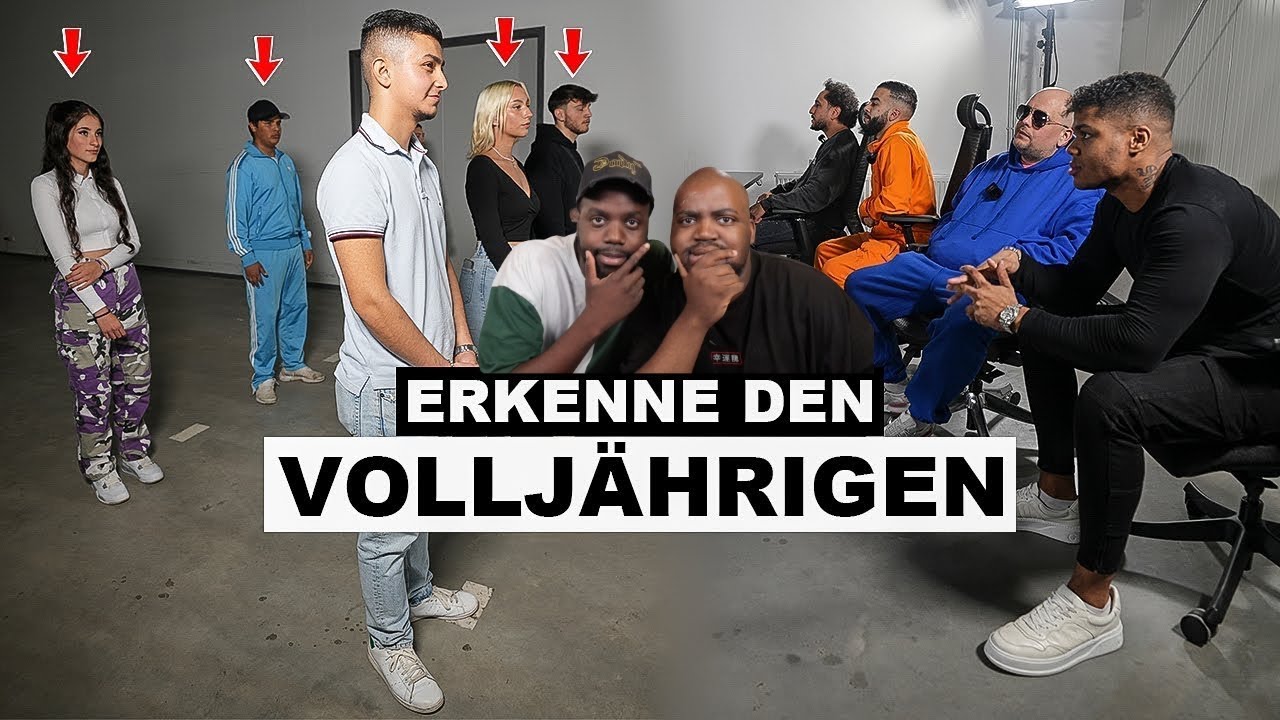 BLACKBROS REAGIEREN AUF: Erkenne den VOLLJÄHRIGEN | Nahim Sky