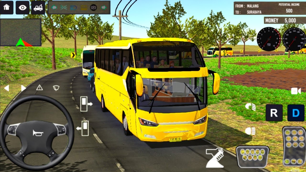 New Bus Games 2026 - Public Transport Bus Realistic Offroad Driving - Bus Game Android GamePlay