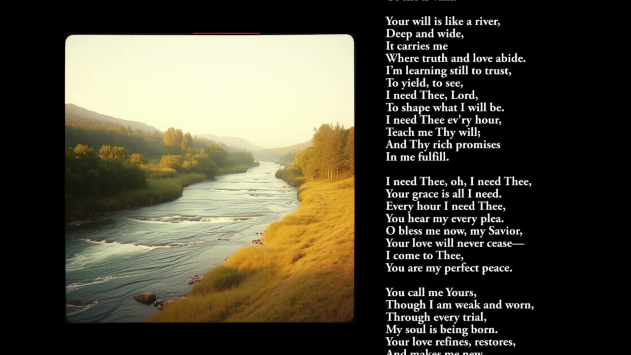 Every Hour I Need Thee v01