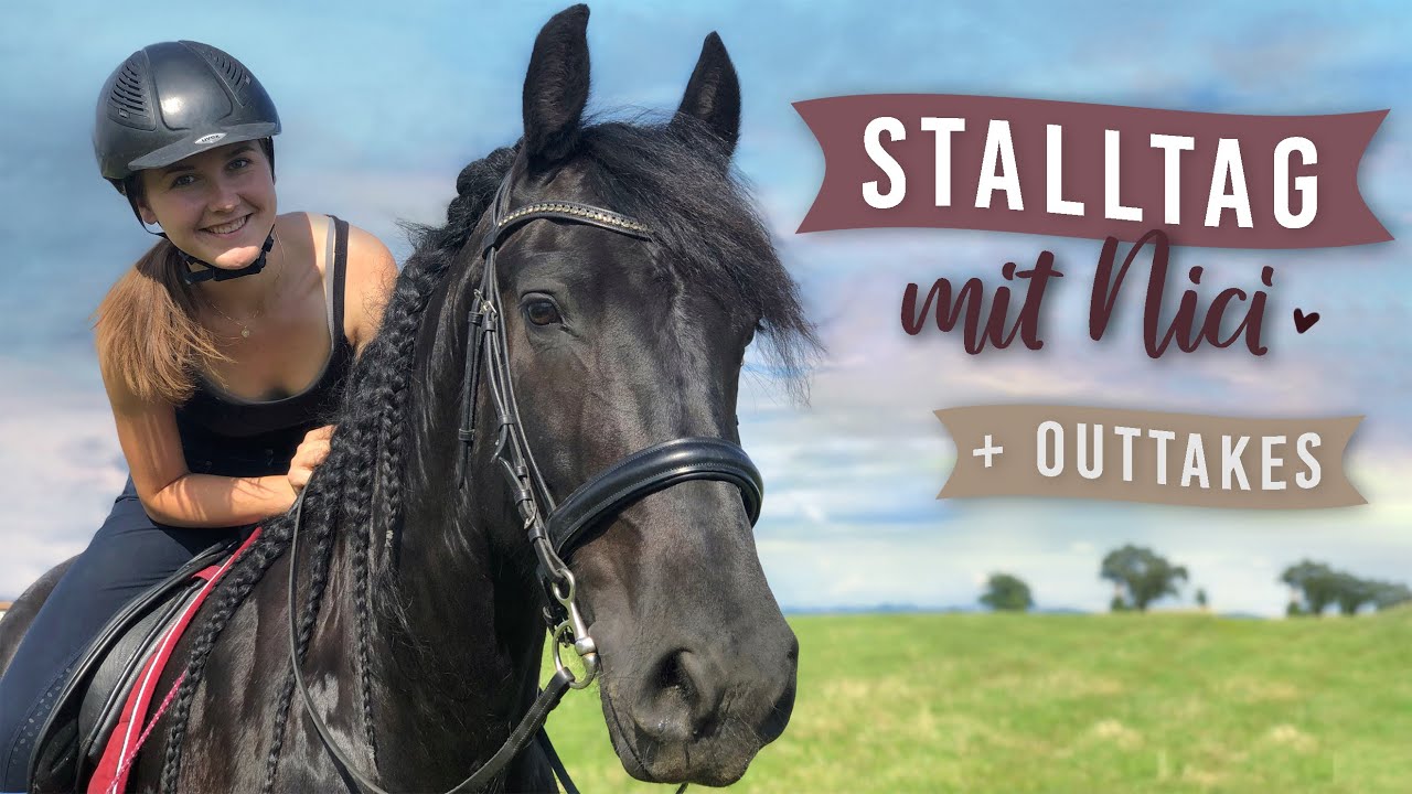 STALLTAG mit Nici + OUTTAKES | Sommerausritt | VLOG 47 | Pilsali