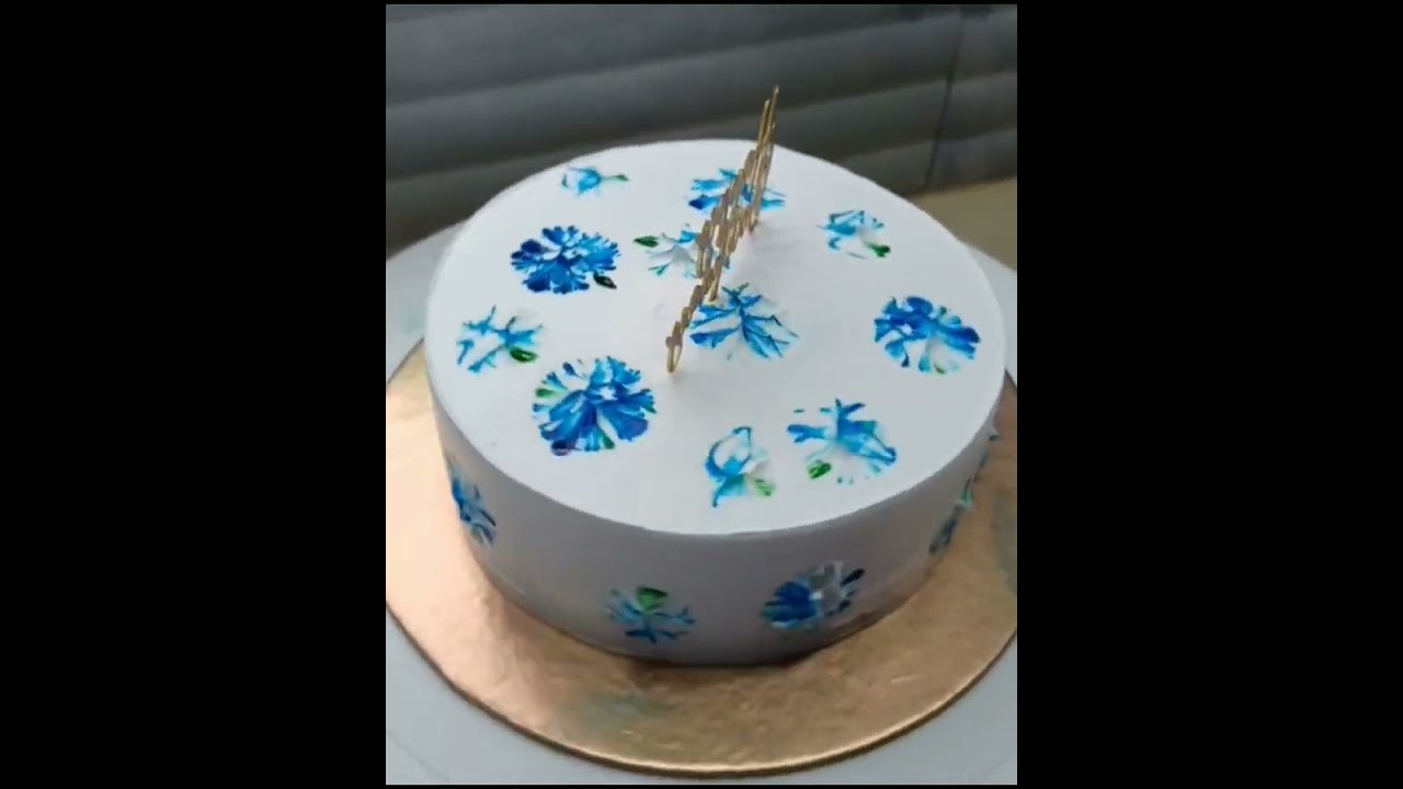 Unique cake decorating technique, Must try #cake #cakedesign