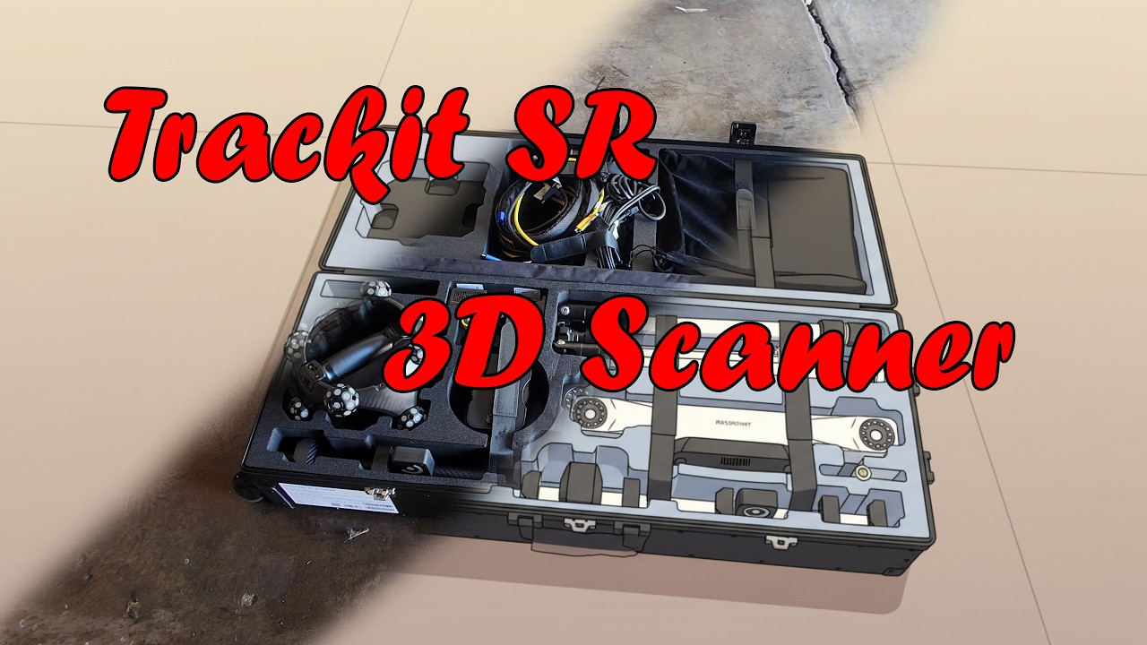 Распаковка и сканирование с RevoPoint Trackit SR